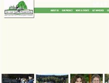 Tablet Screenshot of kingstonvillagegreen.org